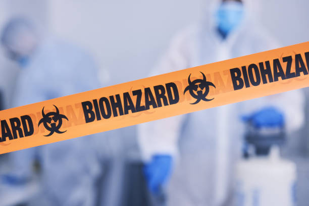 Professional Drug Lab Cleanup technician working in Robertsville, NJ